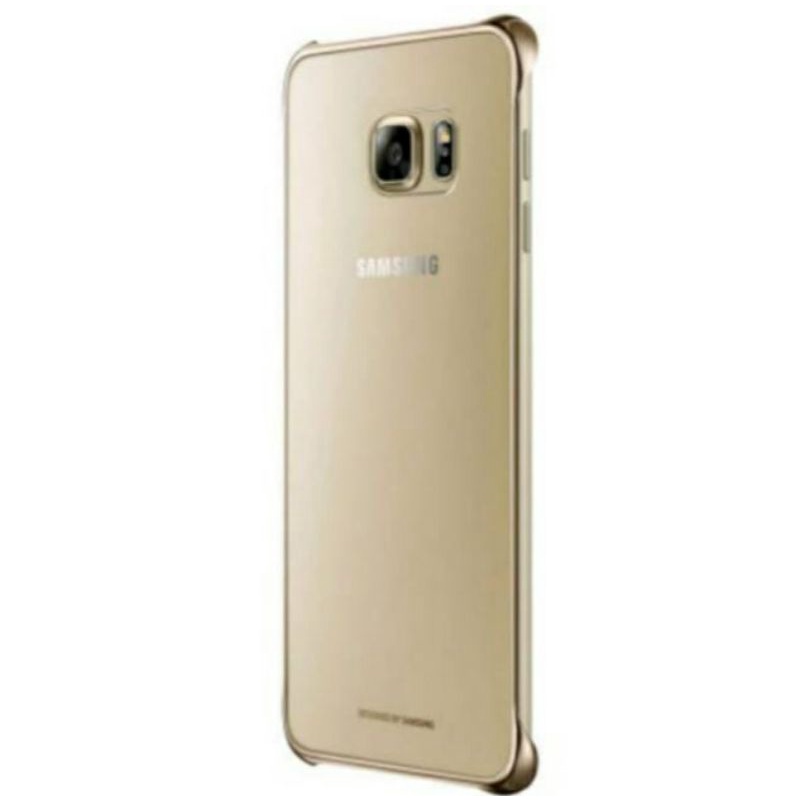 Samsung S7 Edge Clear Cover Samsung Original Gold