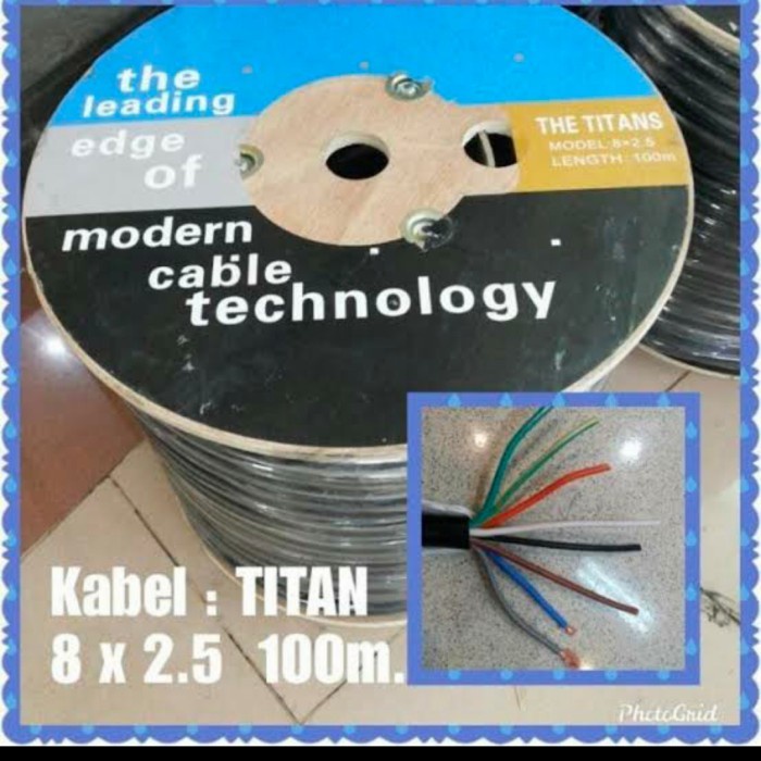 kabel speaker titan 8x2,5mm dijual per meter