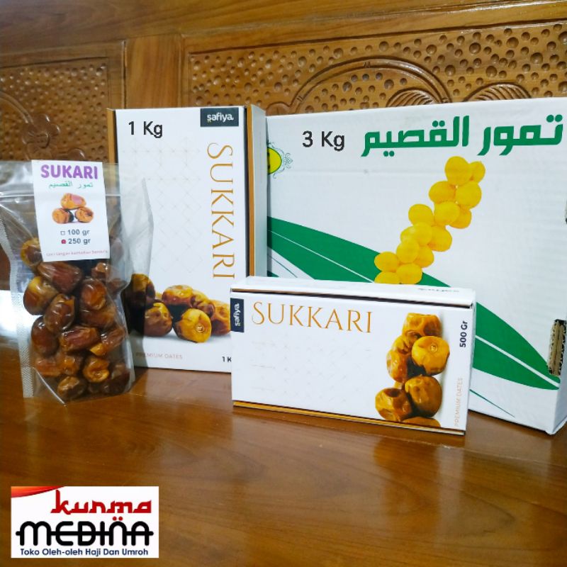 

250 gr KURMA SUKARI BASAH PREMIUM AL QOSIM