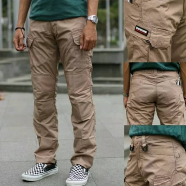 Celana pria tactical black hawk