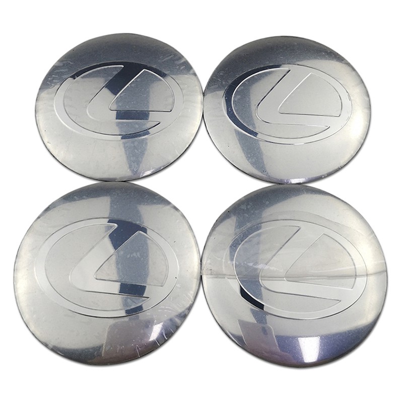 4pcs Stiker Emblem Badge Night Knight 56mm Untuk Tengah Velg Mobil Lexus