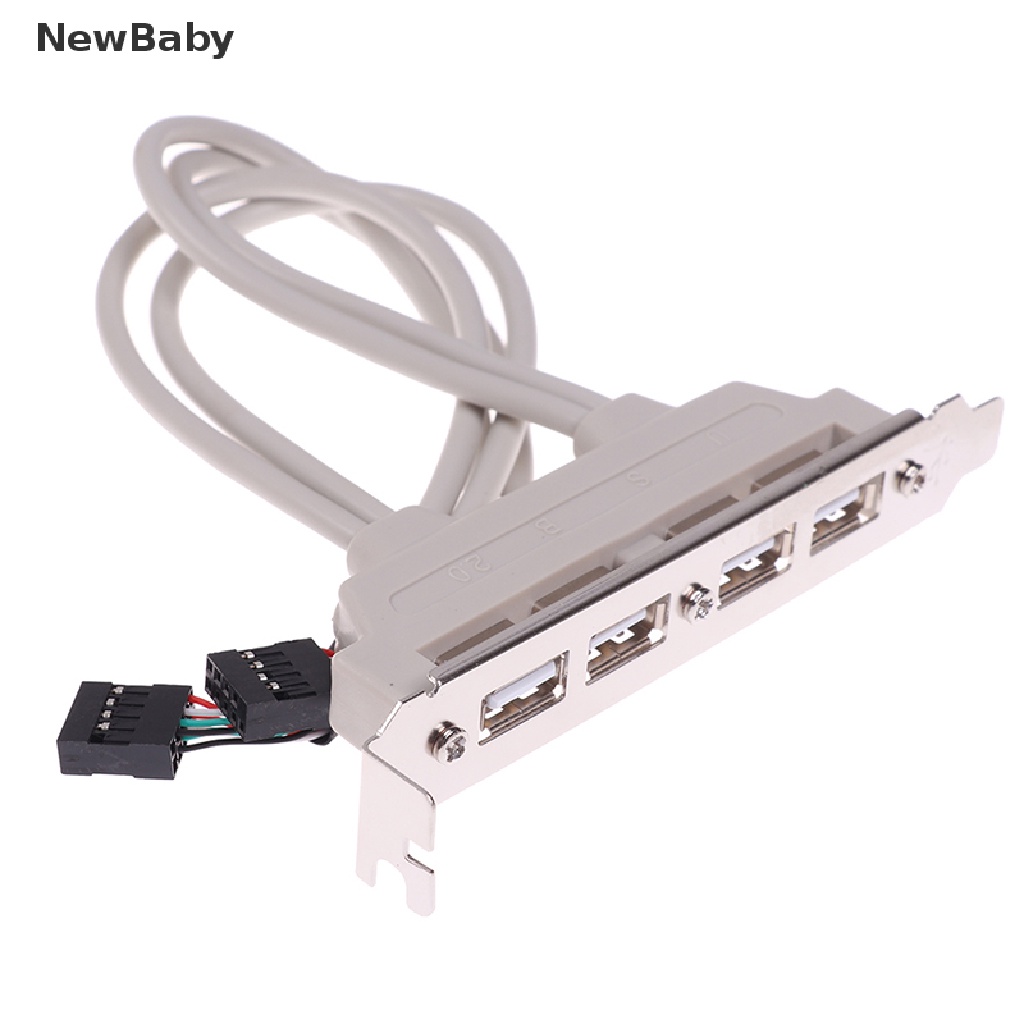 Kabel Extension 4 Port USB 2.0 Ke 9 Pin Untuk Panel PC