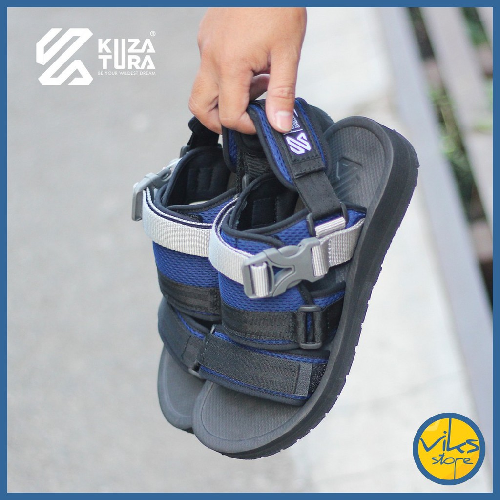 Sandal Gunung Pria Cowok Sendal Santai Style Casual Sendal Distro Fashion Kuzatura Original Terbaru