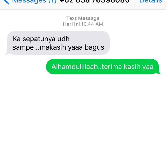 Bukti Pengiriman Sepatu Cool Baby 👍🏼