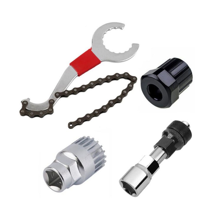 Kunci Crank dan Sproket 3 in 1 Repair Kit Rantai Sepeda -BT2919