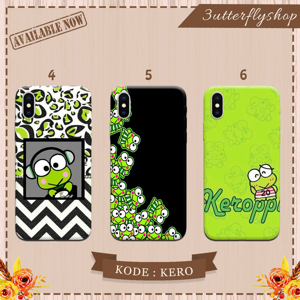 Keroppi Cute casing case HP xiaomi samsung iphone oppo vivo realme redmi meizu