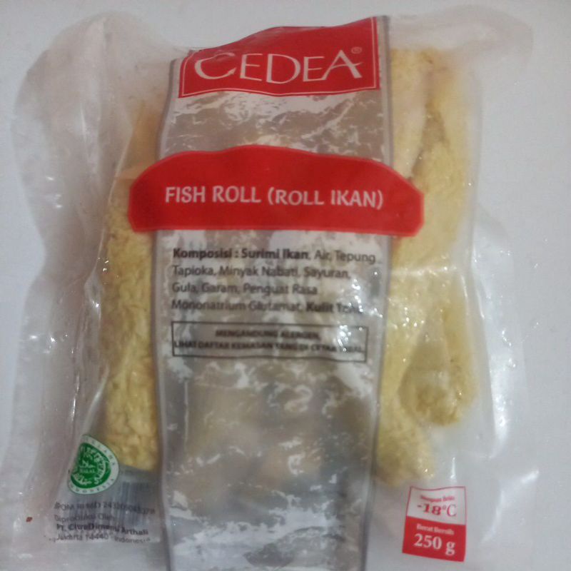 

cedea fish roll 250 gr