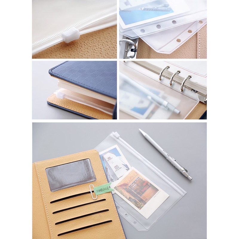 

Ziplock/ Zipper Bag A6 Binder