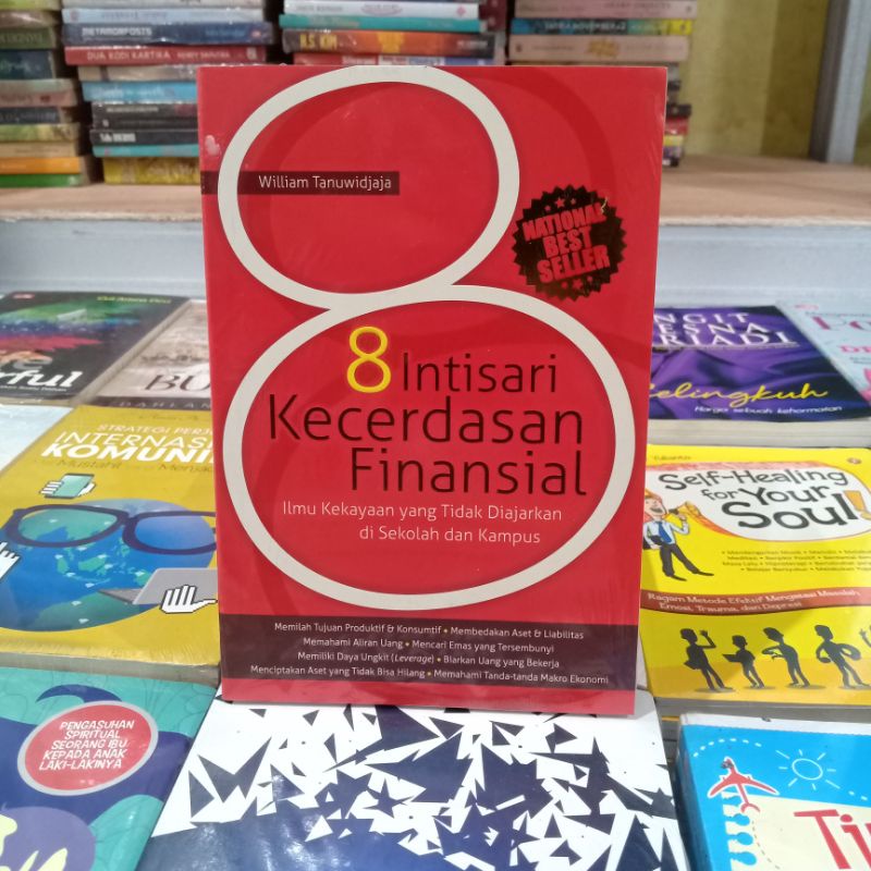 obral Buku bacaan motivasi murah // inspirasi // pengembangan diri // bisnis // investasi // self healing // kesehatan // kecantikan // enterpreneur // undang undang // narkotika // tradisi ruwatan // consuming//-8 intisari finansial