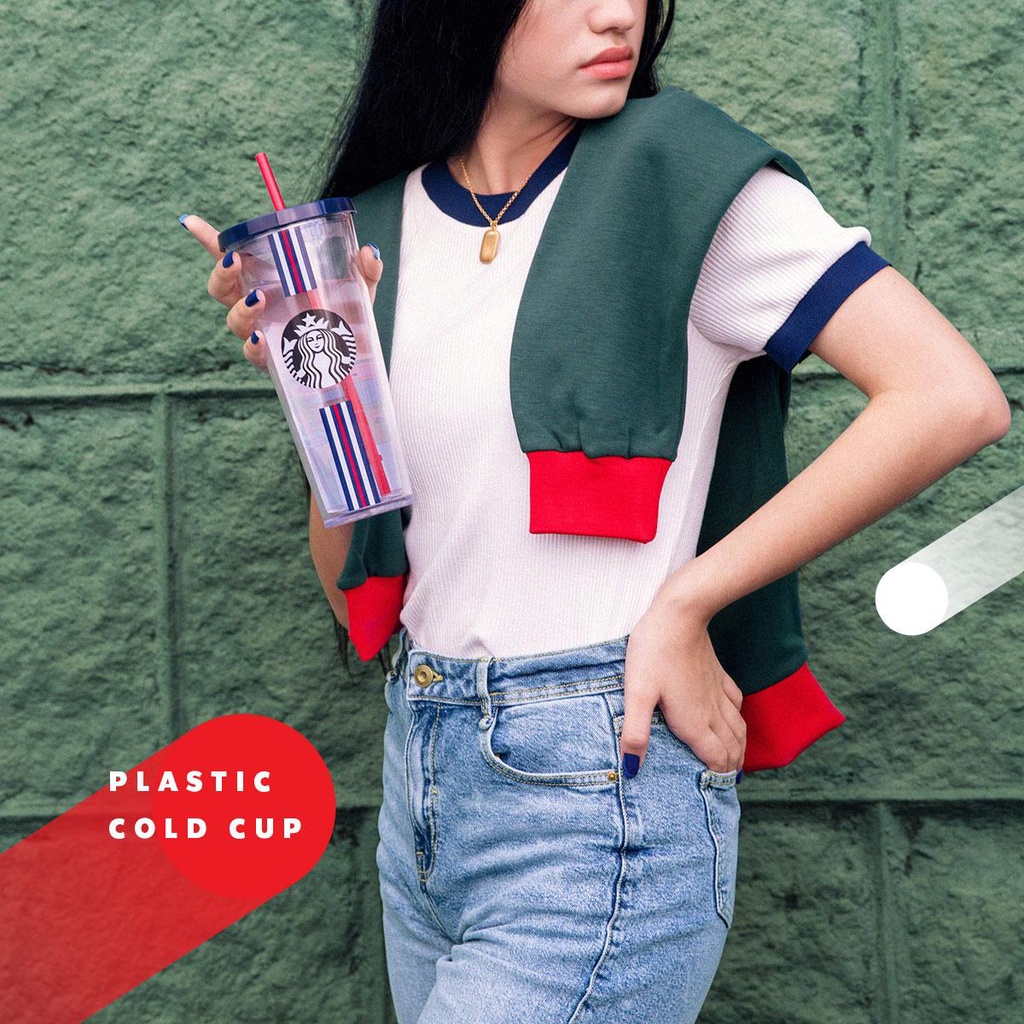 Starbucks x Fila Cold Cup Tumbler Fila Logo 24oz 2021 Edition