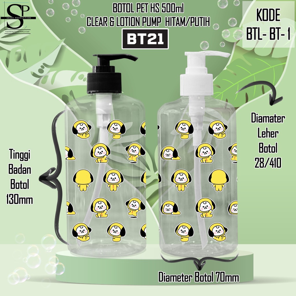 Botol Sabun BT21 Pump Reffil