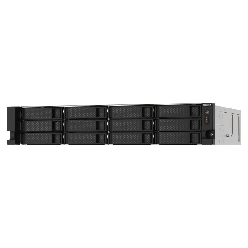 QNAP TS-1273AU-RP-8G 12-Bay Rackmount NAS Server External Storage