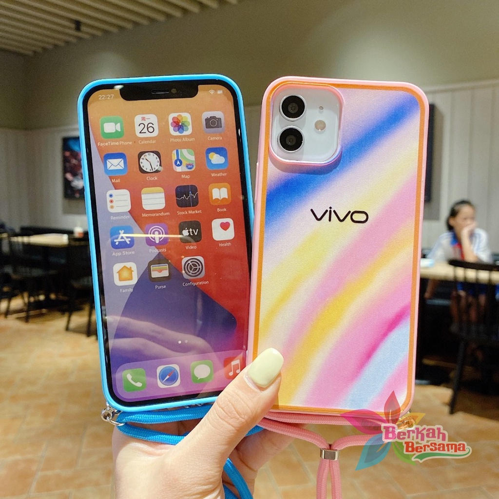 SS301 SOFTCASE SLINGCASE VIVO Y20 Y20S Y12S Y30 Y50 Y30I Y51 Y51A Y71 Y7I Y81 Y81C Y91 Y93 Y95 V5 Y67 Y66 BB6311