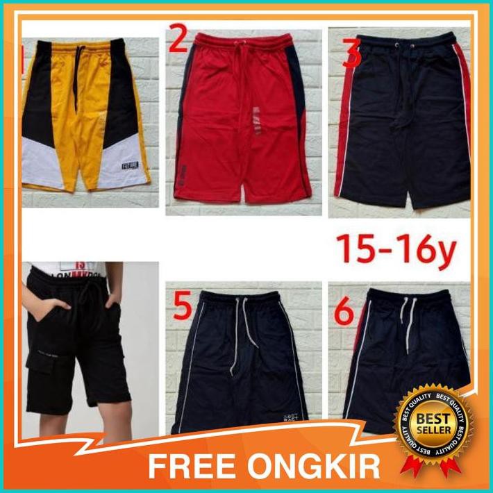 Celana pendek harian anak laki brand ori Aero boys Nevada 15-16 tahun - no 2 Asli Ori Original