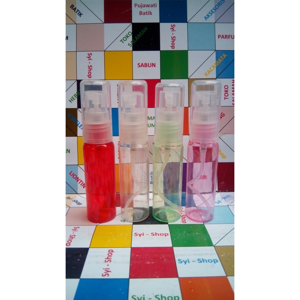 GROSIR Botol Parfum Spray 25 ml Plastik