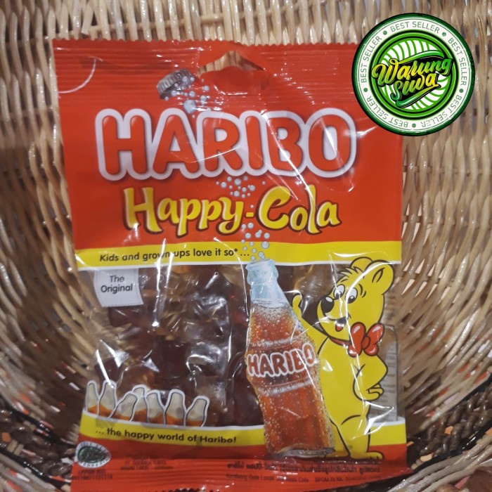 

Haribo happy cola 160 gram