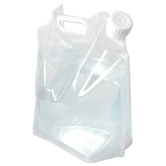 Kantong Air Portable Water Bag 5 Liter - ASD005 - Transparent