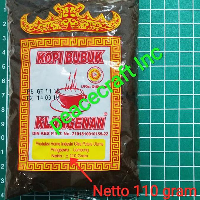 

Kopi Klangenan Pringsewu Lampung/Kopi Lampung 110