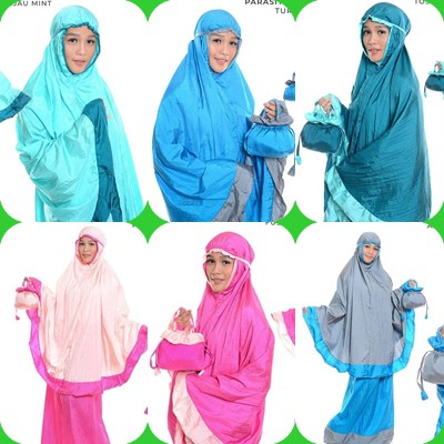 NEW ARRIVAL  MUKENA PARASIT KOMBINASI TERBARU - MUKENA MOTIF TERBARU