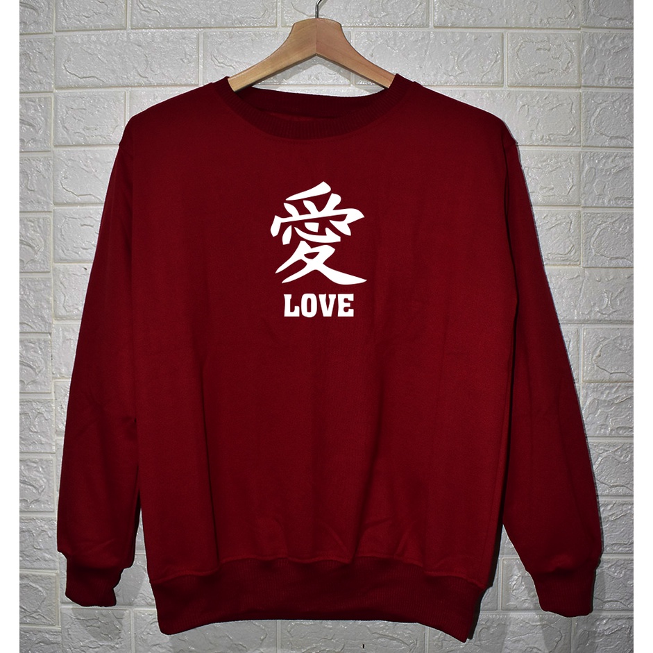 Sweater Oblong sablon poliflex / Unisex / Bisa COD