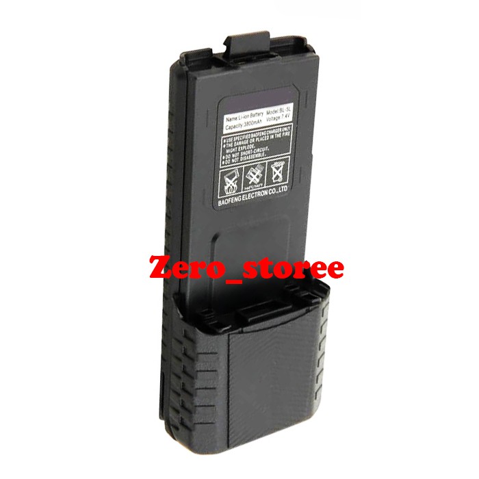 Baterai HT UV-5R 3800mAh BL-5 Baofeng 5R UV5R UV5 BESAR uv5re Kapasitas batre BESAR v6r Bofeng FM-v6r Battery UV7 JUMBO GEDE SUPER