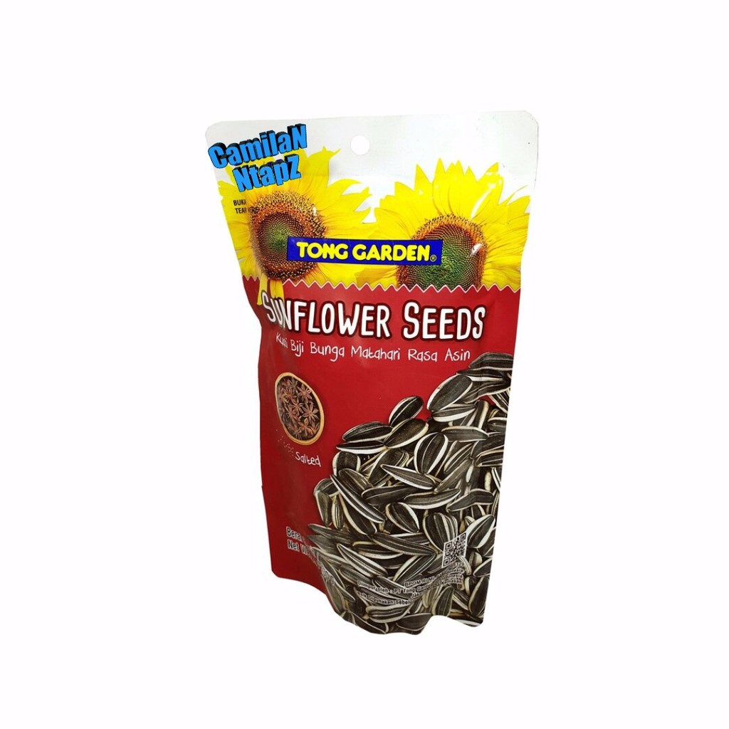 

Tong Garden Sunflower Seed - Kuaci Biji Bunga Matahari - Netto 130 gr