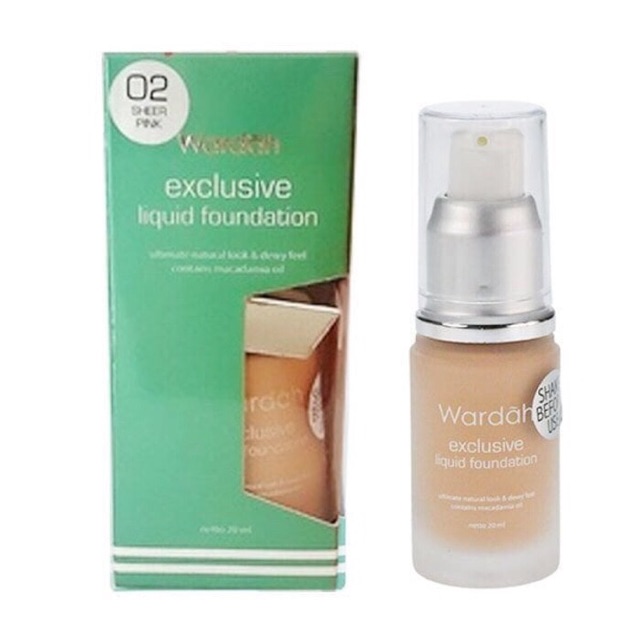 Wardah Exclusive Liquid Foundation