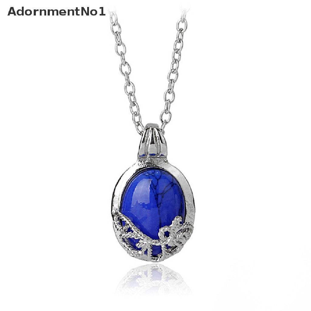 (AdornmentNo1) Kalung Rantai Lapis Lazuli Katherine Anti Sinar Matahari Untuk Wanita