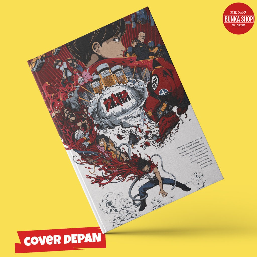 

Note Book Hardcover Anime Akira White Ukuran A5 Jurnal Agenda Planner Notebook Gift Couple
