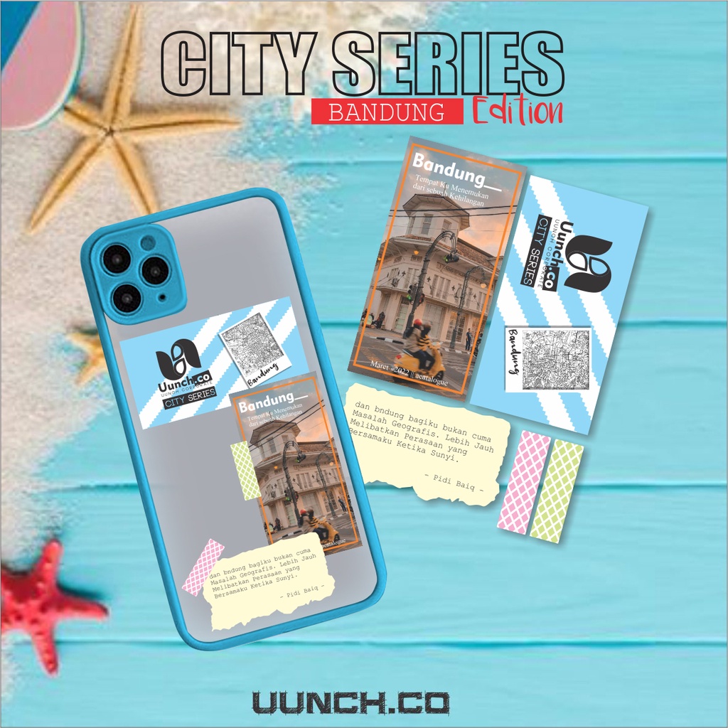 STICKER CASE HANDPHONE LAPTOP TUMBLR BUJO AESTHETIC MAN DECAL HELM CITY SERIES OF INDONESIA VOL.1|| 
