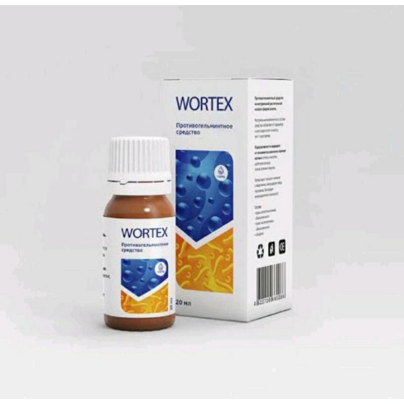 WORTEX Obat Wortex Asli Original 100% Atasi Parasit Dalam Tubuh Secara Alami