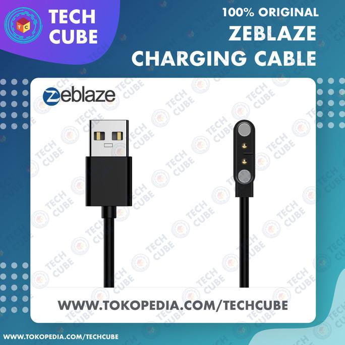 [[BISA COD]] Kabel Charger Charging Cable untuk Zeblaze Vibe 3 PRO HR ECG CRYSTAL 2 - Zeblaze