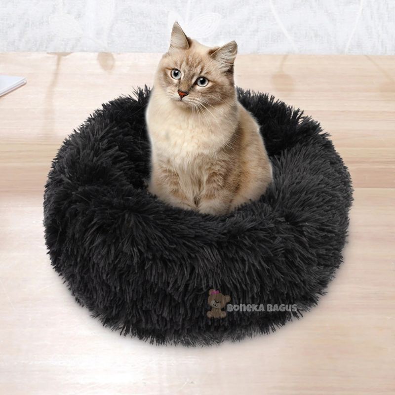 kasur Kucing / Tempat Tidur Kucing Bulat / cat Bed