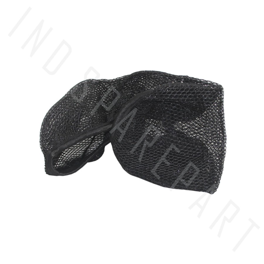 Jaring Jok Motor-Sarung Jok Hitam XL Anti Panas Spacy Old-FI/Supra X 125 Helm In
