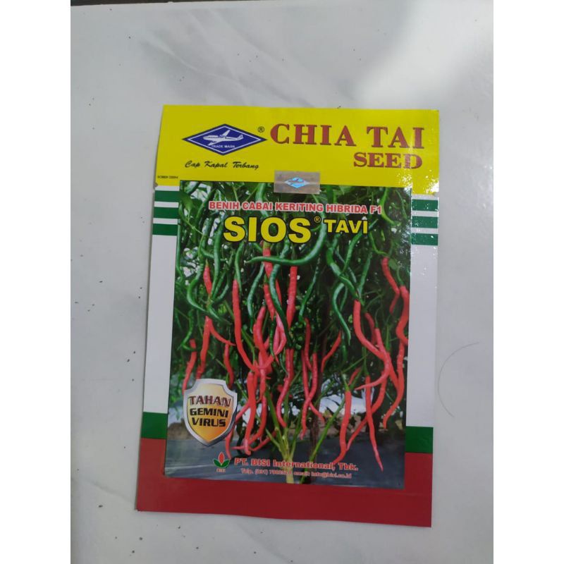 Benih cabe keriting sios tavi F1 10 gram