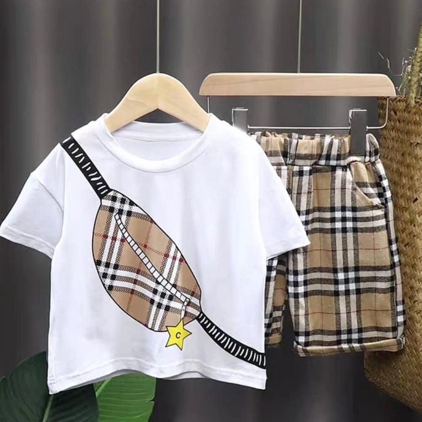 SETELAN KAOS SETELAN ANAK MOTIF WESBAG SETELAN BAJU ANAK 1-5 TAHUN SETELAN ANAK LAKI LAKI