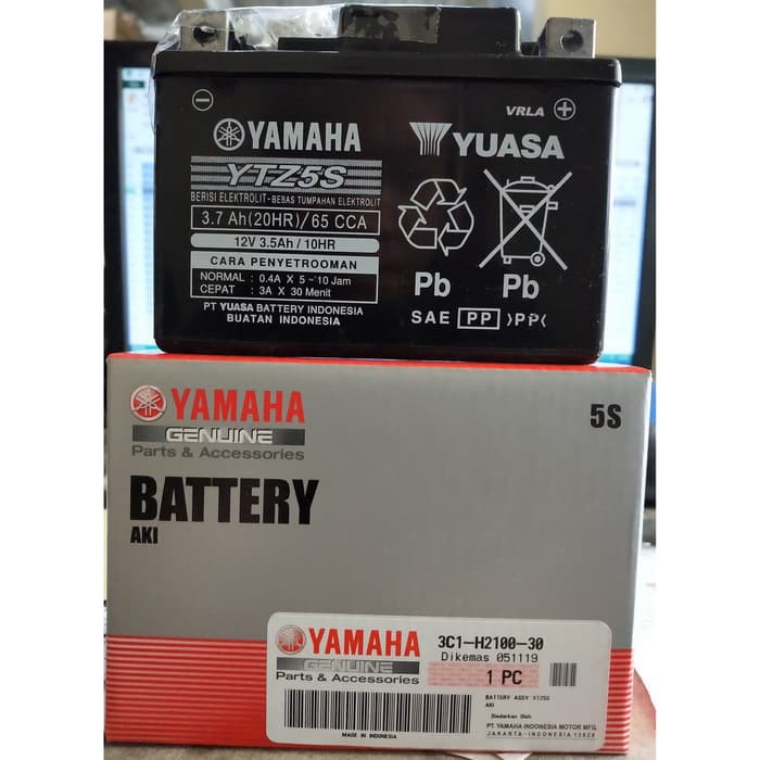 AKI KERING YUASA YTZ5S MIO J VIXION BYSON MIO M3 XEON FINO GT125