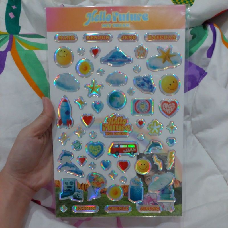 [SEALED] Hologram Epoxy Sticker Jaemin NCT Dream