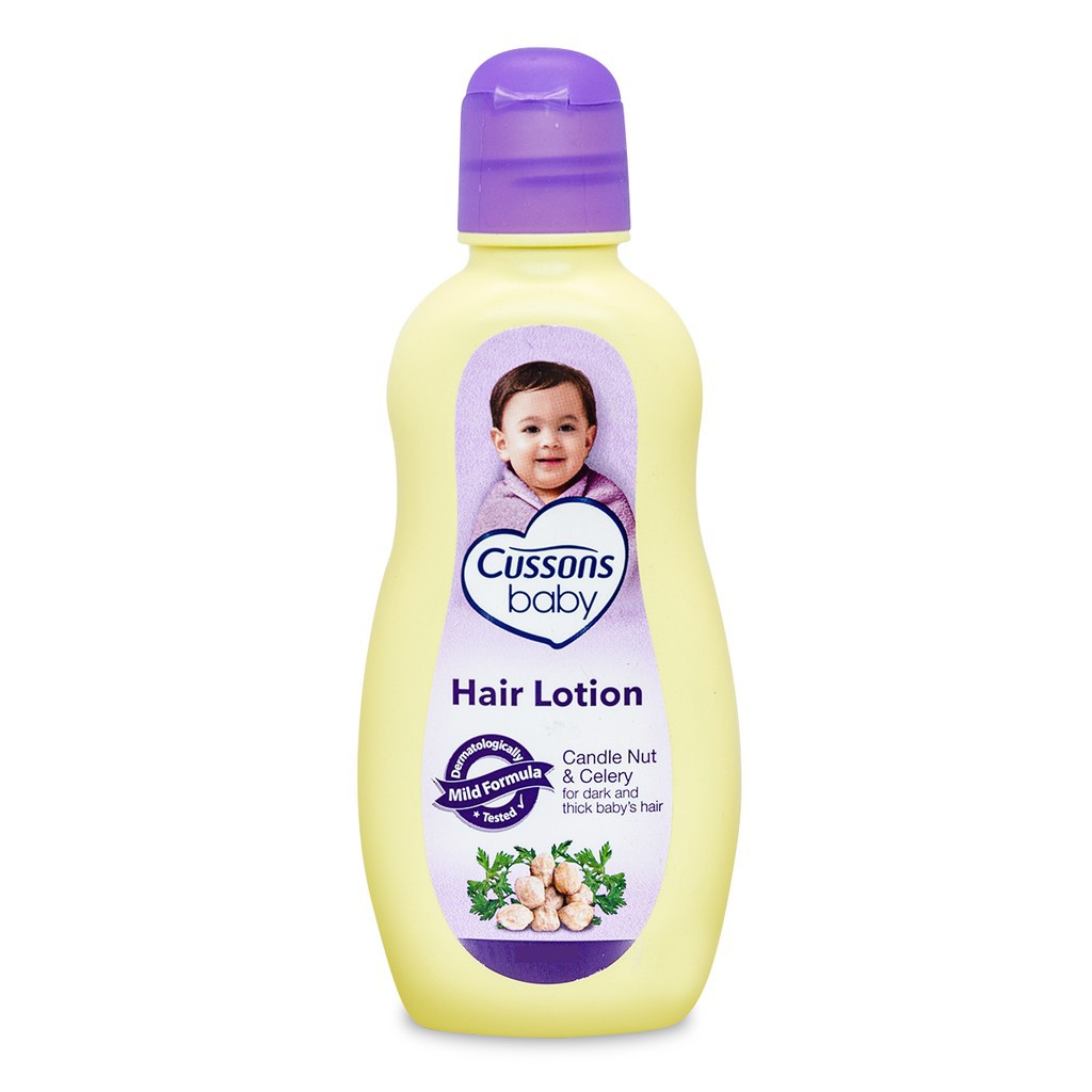 Cussons Baby Candle Nut &amp; Celery Hair Lotion 100ml + 100ml