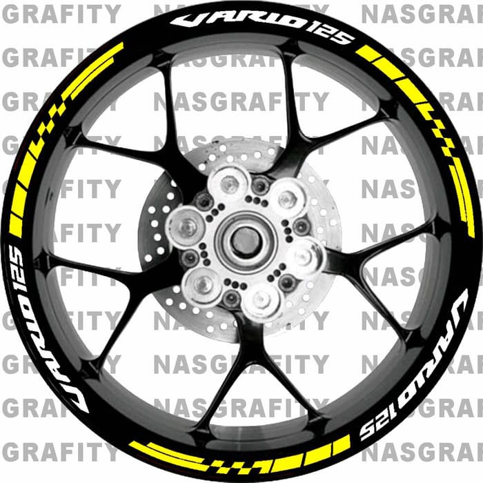 sticker velg racing vario 125