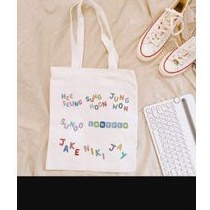 TOTEBAG WANITA MOTIF  MURAH KANVAS RESLETING