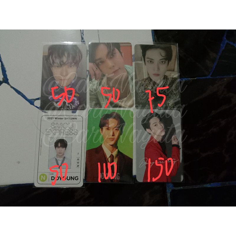 [ DOYOUNG PHOTOCARD ] PC Seoul city sticky kihno tragic sticker passcard SMCU Loveholic B2 chain NCT