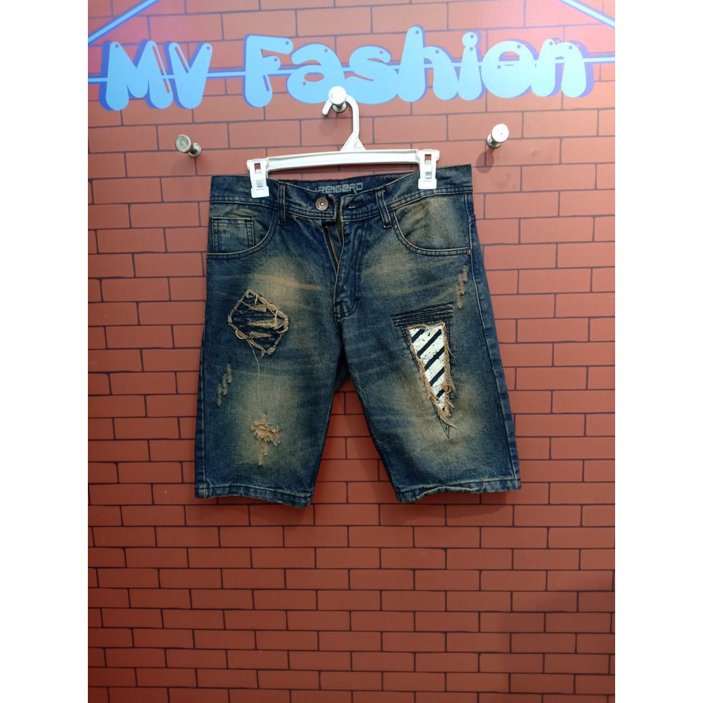 celana levis pendek pria