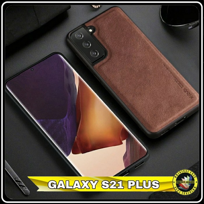 Casing Samsung Galaxy S 21 S21 Plus Soft Case Kulit Reatro Original