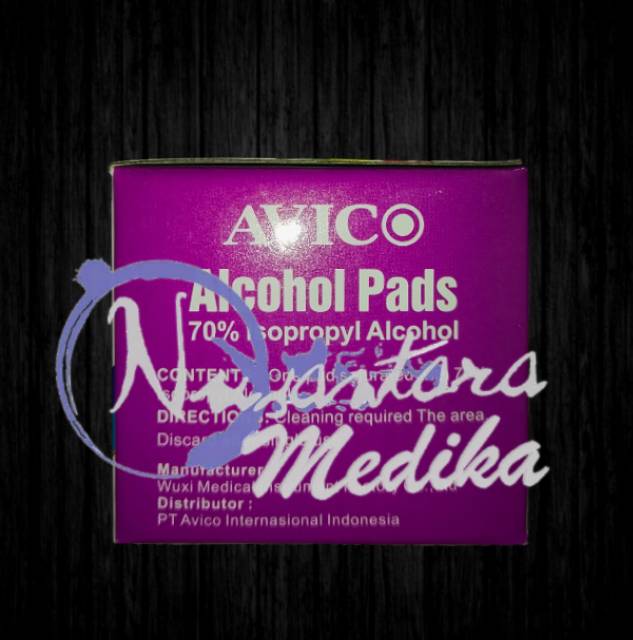 Alkohol Swab / Kapas Alkohol / Tissue Alkohol / Oneswabs - Avico - Liferesources 2 Ply Alcohol Pads