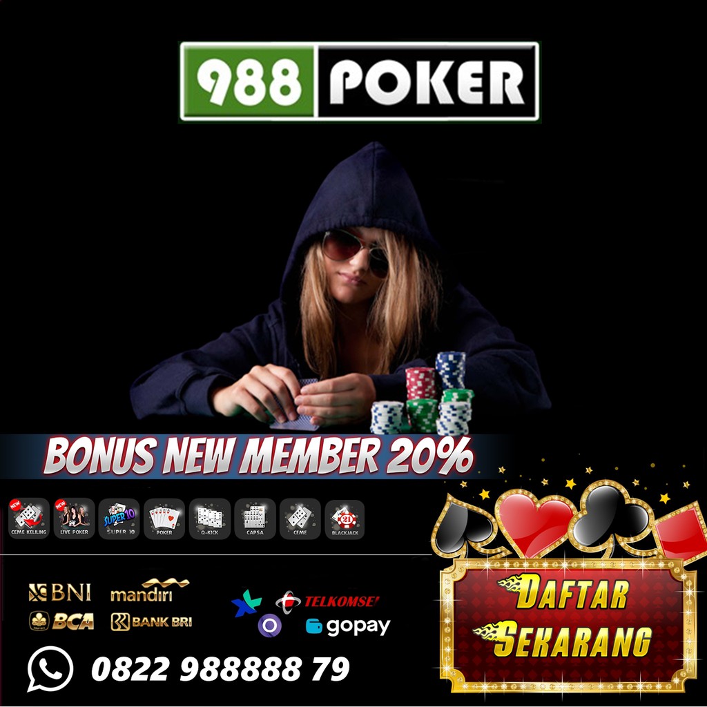 Agen Poker Online Terpercaya 988poker Shopee Indonesia
