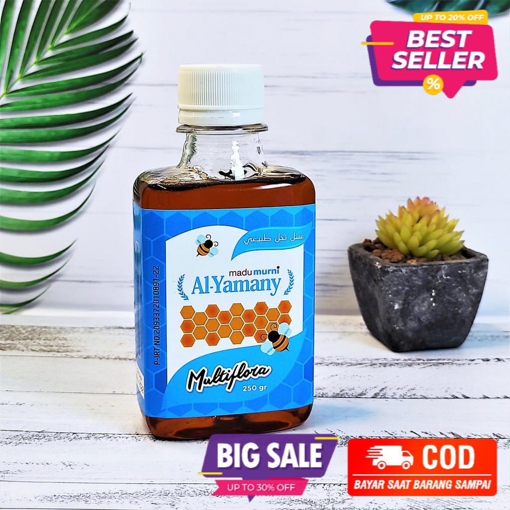 

MADU MULTIFORA AL-YAMANY BOTOL KOTAK 250gr ORIGINAL