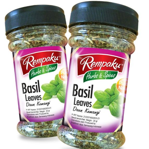 

Rempaku Basil Leaves | Kemangi Kering