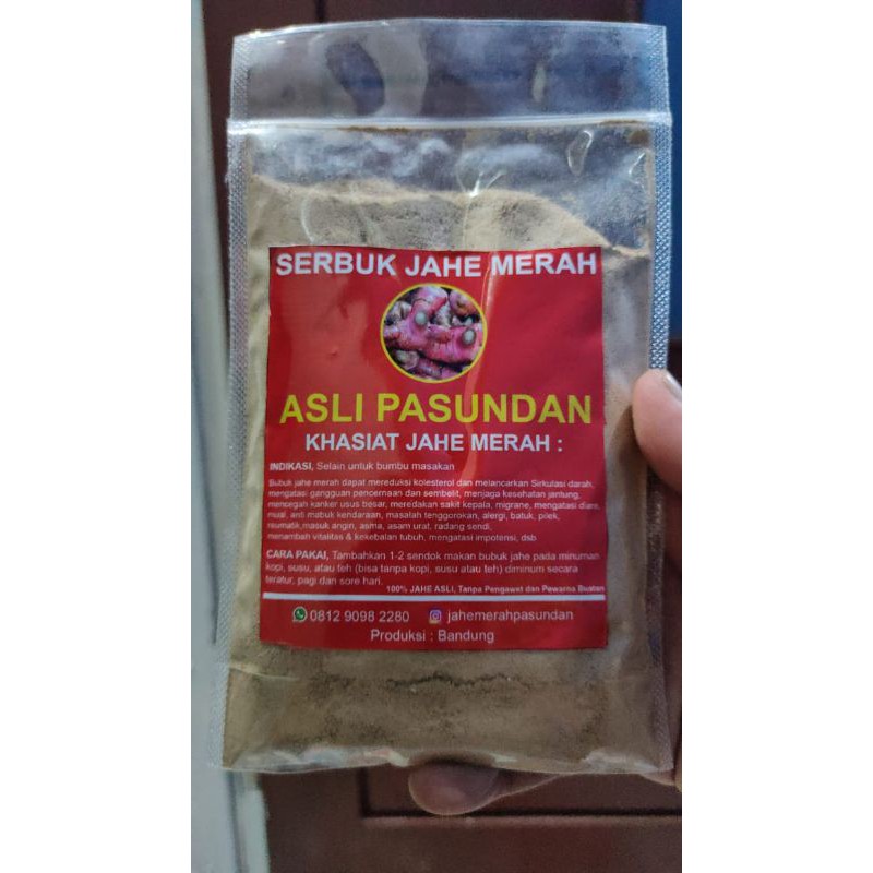 

Jahe Merah Pasundan