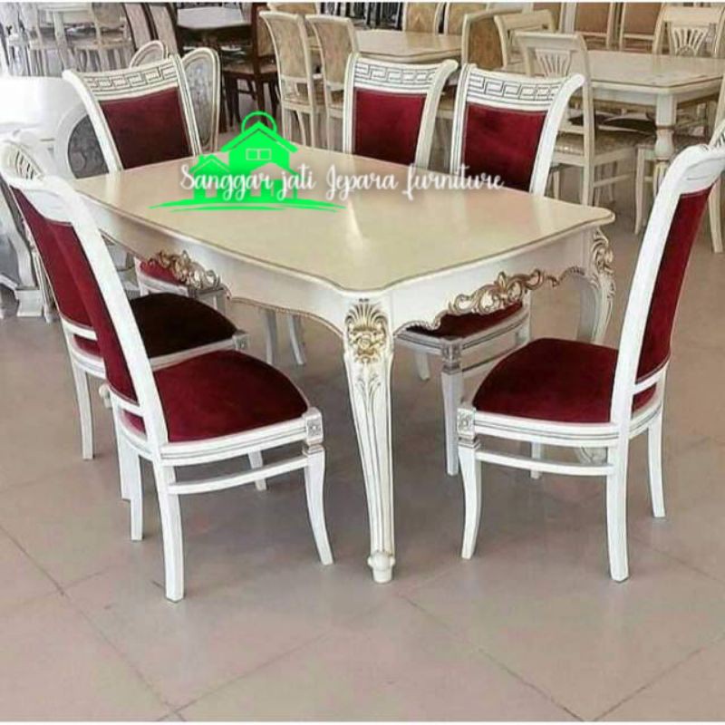 kursi makan ukir bagus meubel jepara